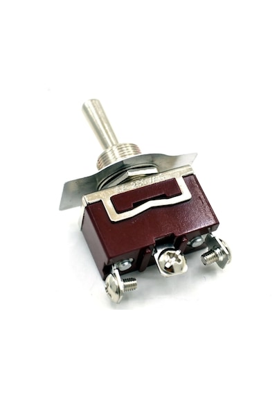 Toggle Switch 1-0-2 Metal Anahtar 3 Pin 12v-220v Toggle Switch