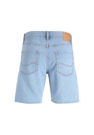 Jack & Jones Erkek Relaxed Fit Düz Denim Kot Şort - 12223606 001