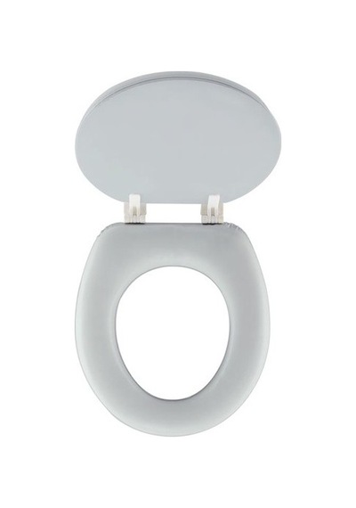 Softy Classic Desenli Yumuşak Klozet Kapağı Beyaz - 6032
