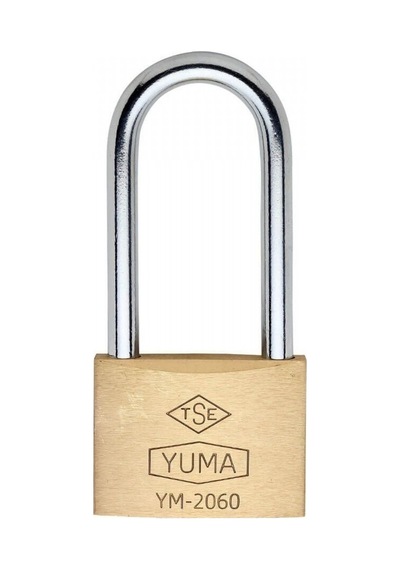 Yuma Uzun Kancalı Pirinç Asma Kilit 60 Mm Enka712