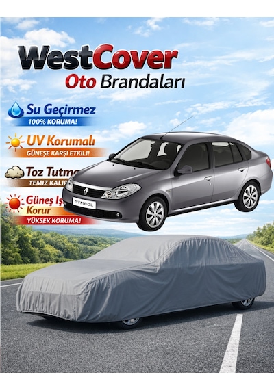 Renault Symbol 2 Uyumlu Oto Branda,su Geçirmez Çadır,araba Brandası