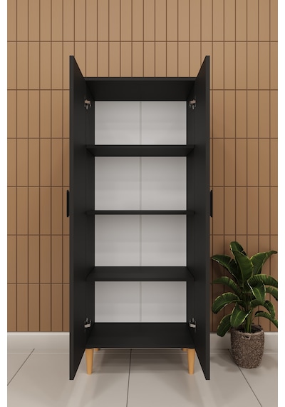 Modern 2 Kapaklı Çok Amaçlı Mutfak Banyo Dolabı %100 Mdf Erzak Kiler Dolabı Fd02 Antrasit Modern 2 Kapaklı Çok Amaçlı Mutfak Banyo Dolabı %100 Mdf Erzak Kiler Dolabı Fd02 Antrasit