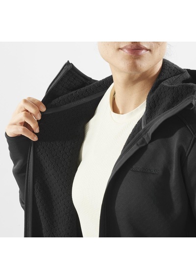 Salomon Sntıal Mıdfleece Fz Hd W 27412 Siyah