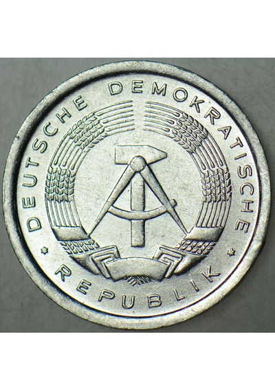 Doğu Almanya 1 Pfennıg 1989 A. Ddr. Çil -