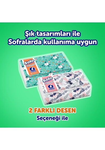 Solo Çek-Al Mendil 4 x 150'li