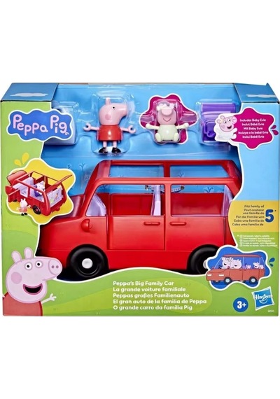 Peppa Pig Peppa Aile Arabası Kırmızı