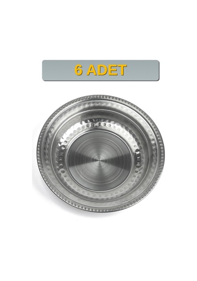 Binbir Trend 17 Cm Yanaklı Krom Çelik Yemek Ve Beyran Kasesi 420 Ml Lokanta Tipi Sulu Yemek Kasesi -kase1714 6 Adet