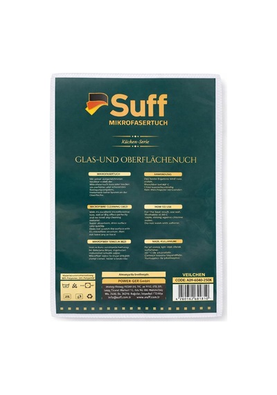Mıkrofasertuch Küchen Serie 3lü 60x40 Cam Ve Yüzey Temizleme Bezi Belirtilmemiş