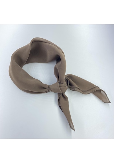 Tedz Collection Paredora Khaki Kare Fular Çok Renkli