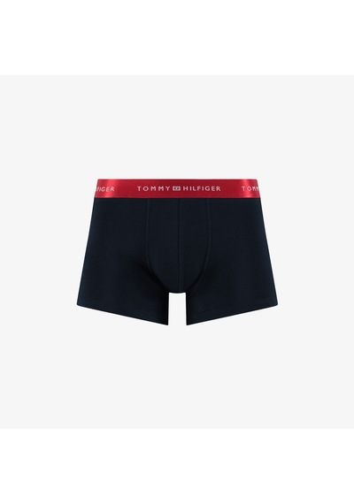 Tommy Hilfiger Trunk 3pk Erkek Kirmizi Boxer Düz Um0um03411 Kırmızı