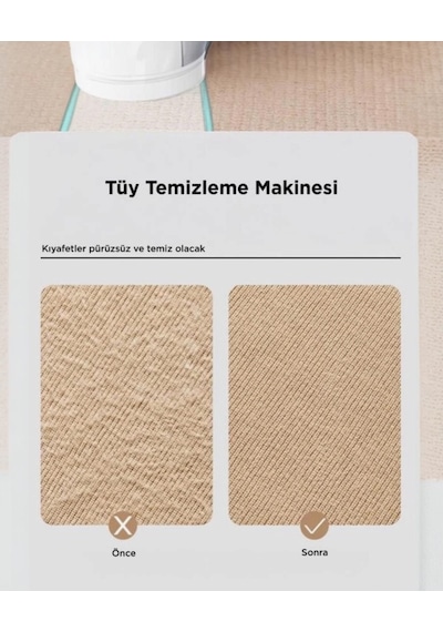 Torima 708 Şarjlı Tüy Ve Tiftik Temizleme Makinesi Açık Ahşap