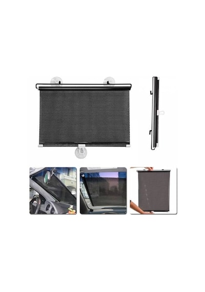 Coofbe Katlanabilir 58x125cm Araç Ön Cam Güneşlik Oto Perde Brand