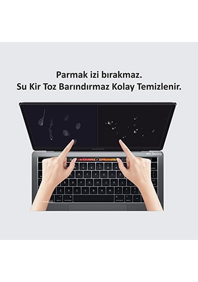Ekran Air Pro 13 Inç Parlamaz A1708 A1706 A1989 A2159 A1932 İle Uyumlu Şeffaf