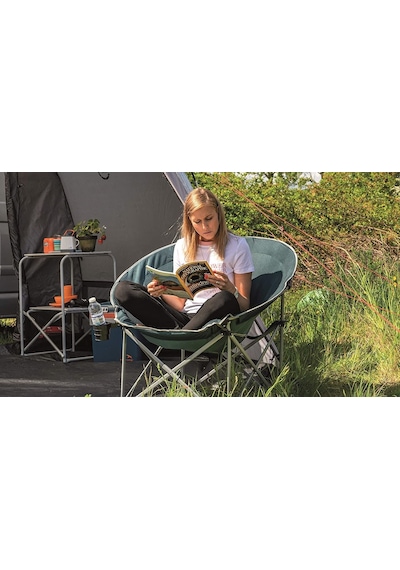 Easycamp Canelli Chair Petrol Geniş Rahat Katlanabilir Kamp Sandalyesi 480075 Pasifi Mavisi