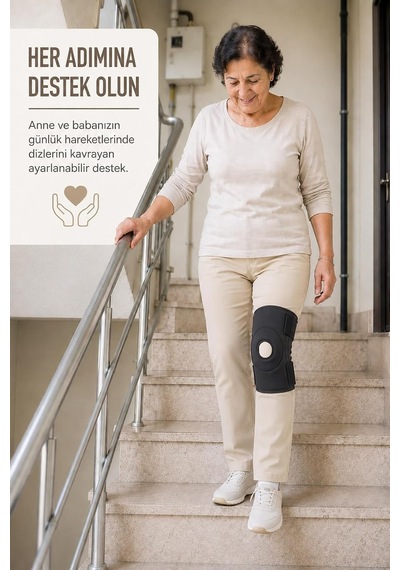 Medical Patella Destekli Diz Korsesi Çapraz Bağ Menisküs Ağrısı Için Sporcu Dizlik Diz Korsesi Tek Ebat