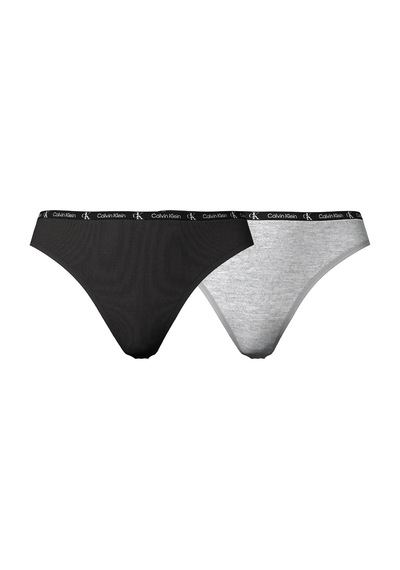 Calvin Klein Modern Bıkını 2pk Kadın Siyah Bkini Külot Set