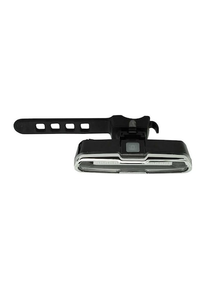 Forte GT Bisiklet Polis Çakar USB şarjlı Led Kırmızı Mavi Xbyc 6017-2 Siyah