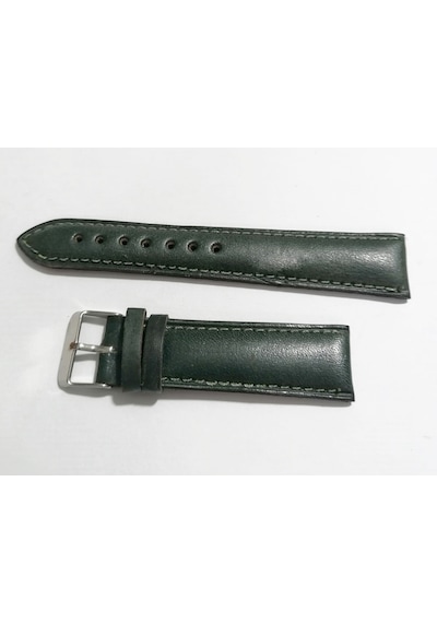 Fado&her Saate Uyumlu Hakiki Dana Derisi Saat Kordonu 20 Mm 122 Yeşil Yeşil