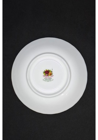Old Country Roses Serisi Antika Porselen Ekmek Tabağı 16 Cm Kırmızı