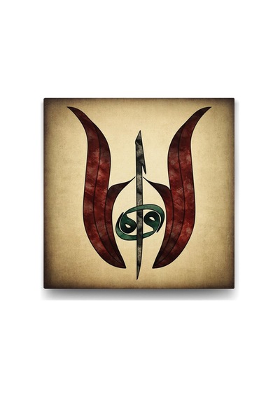 Lale - Ve Vav Tablosu - 100x100cm 7/8 Yaş