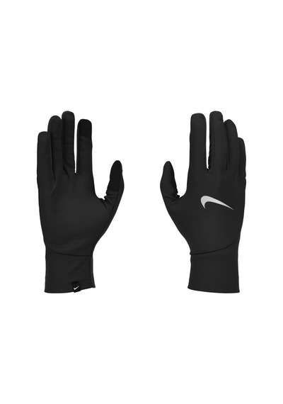 Nike M Pacer Lıghtweıght Rg Black/black/sılver M Erkek Hafif Koşu Eldiveni Siyah