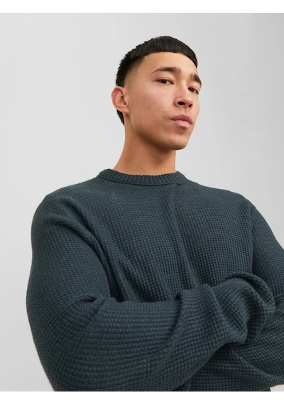 Jack & Jones Erkek Bisiklet Yaka Örme Kazak - 12243116 001