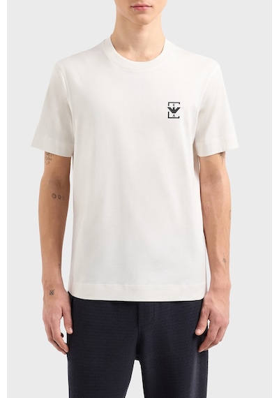 Emporio Armani Erkek T Shirt Em001068 Af12926 U0003 Beyaz Beyaz