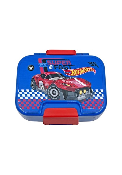 Bento 1030ml Lunchbox Hotwheels Lisanslı Tek Katlı 2 Bölmeli Paslanmaz Çelik Sefer Tası Yemek Kutu Diğer