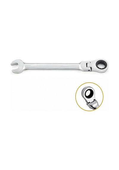 Fıxmax Mafsallı Cırcır Kombine Anahtar 8 Mm