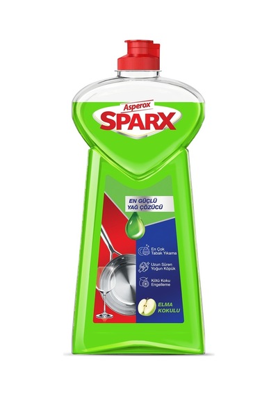 650 Ml Elma Aromalı Sıvı Bulaşık Deterjanı İle Parlak Sonuçlar