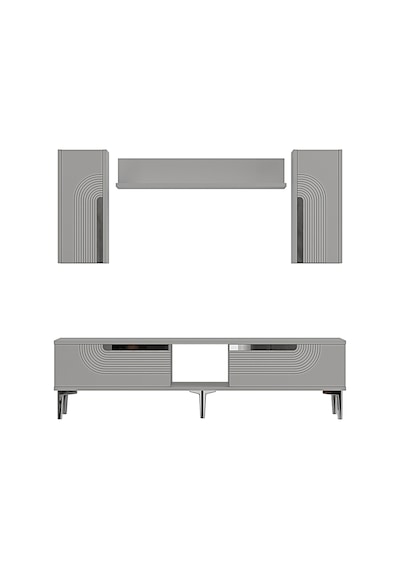 Tvr1502bs Meyra Tv Ünitesi Takımı Beyaz-silver 150cm