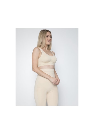 Norcia Sports Yüksek Bel Şort Korse Krem - 130273947 Krem - 130273947 Krem