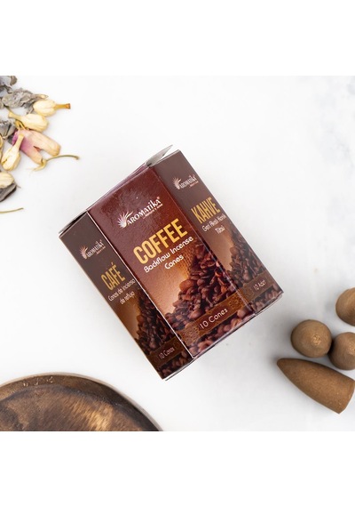 Aromatika Kahve Aromalı Geri Akışlı Şelale Tütsü