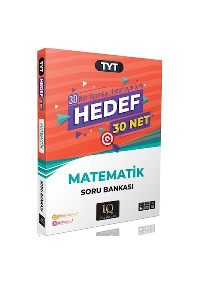 Iq Yayınları Yks Tyt Matematik Hedef 30 Net Soru Bankası Iq Yayınları