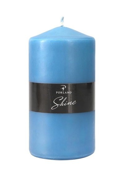 Porland Shine Blok Mum Mavi 7x14 Cm, Tekli Genel