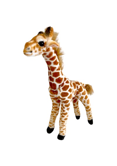 Zürafa Peluş Oyuncak Dev Zürafa Pelüş 40 Cm Çok Renkli
