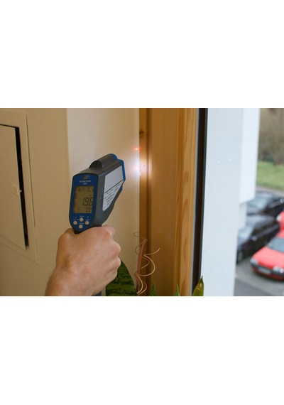 Tfa Dostmann Scantemp 490 Kızılötesi Termometre, Temassız Ölçüm, Yüzey Sıcaklığı, Profesyonel Kullanım İçin, Siyah, U 48 X G 130 X Y 245 Mm