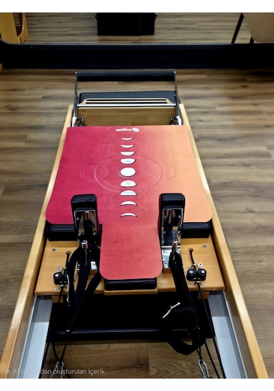 Reformer Pilates Mat ' Kaymaz' -'moon Fusıon Renkli