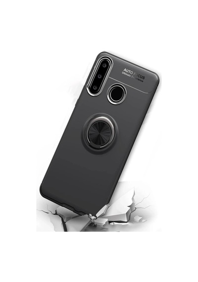 Cosmotex Newface Huawei Y6p Kılıf Range Yüzüklü Silikon - Kırmızı