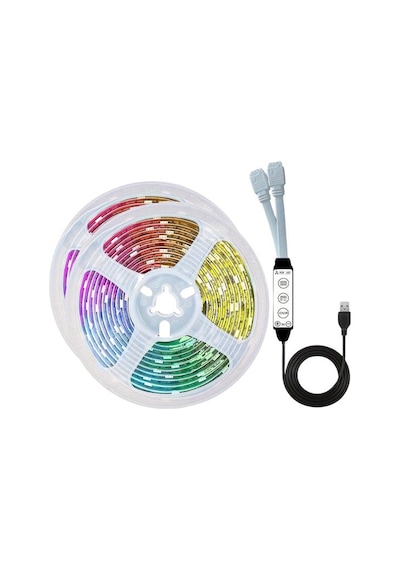 Gld-spt- Rgb Neon Şerit Led Lamba 10 Metre İç Me Tasarımına Uygun Renkli