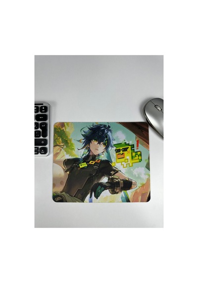 Kinich Genshin Impact Anime Gacha V2 - 22x18 Gaming Mouse Pad Fare Altlığı