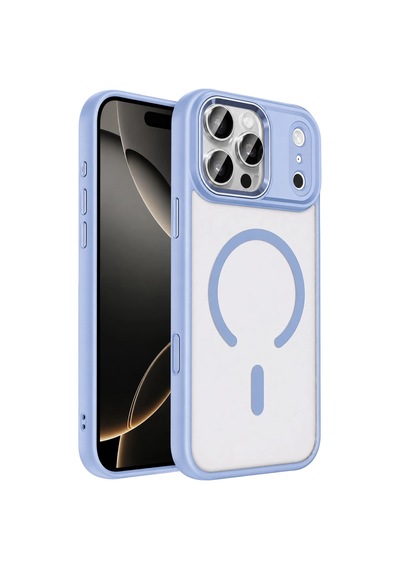 Joko Apple iPhone Uyumlu 18 Pro Terea Magsafe Kapak - Sierra Blue Çokrenkli