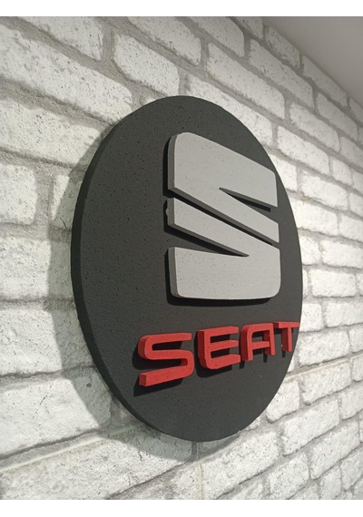 Seat Logo 50x50 Seat Araç Logo Seat Marka Logo Seat 3d Logo