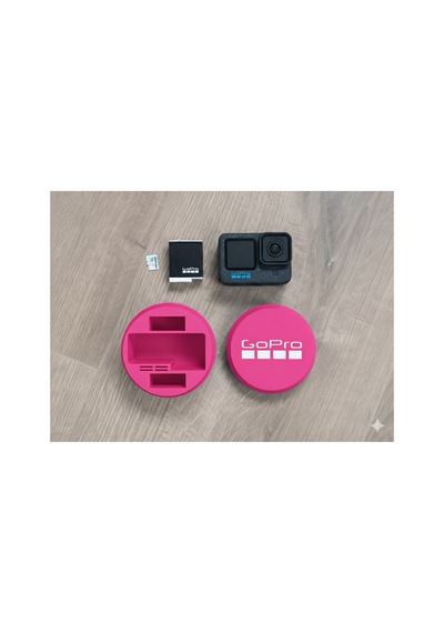 Gopro 9/10/11/12 Taşıma Kutuları Pembe
