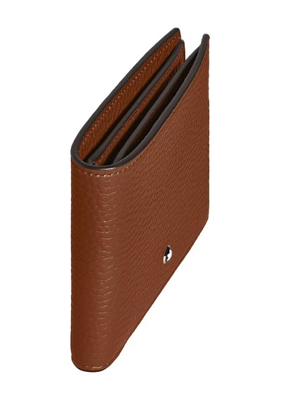 Mont Blanc Montblanc Grain Deri 6 Bölmeli Cüzdan 221398 Kahverengi