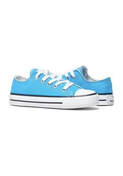 Tonny Black Çocuk Unisex Kot Mavi Rahat Kalip Sneaker Ayakkabi Mavi