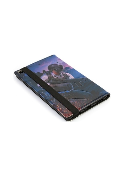 Huawei Uyumlu Mate Pad T10S Kapaklı Kabartma Resimli Kılıf (516039989)