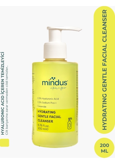 Mindus Hydrating Gentle Facial Cleanser 200 Ml