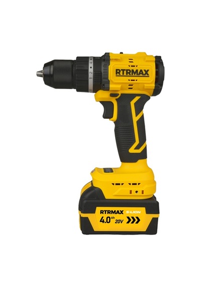 Kömürsüz Akülü Darbeli Matkap 90nm 20v 2x4 Ah Akü+rts5008 Rtrmax Slion Hpower
