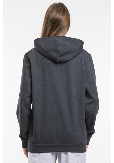 SPR21K55 Kadın Kapş. Kanguru Cepli Sweatshirt